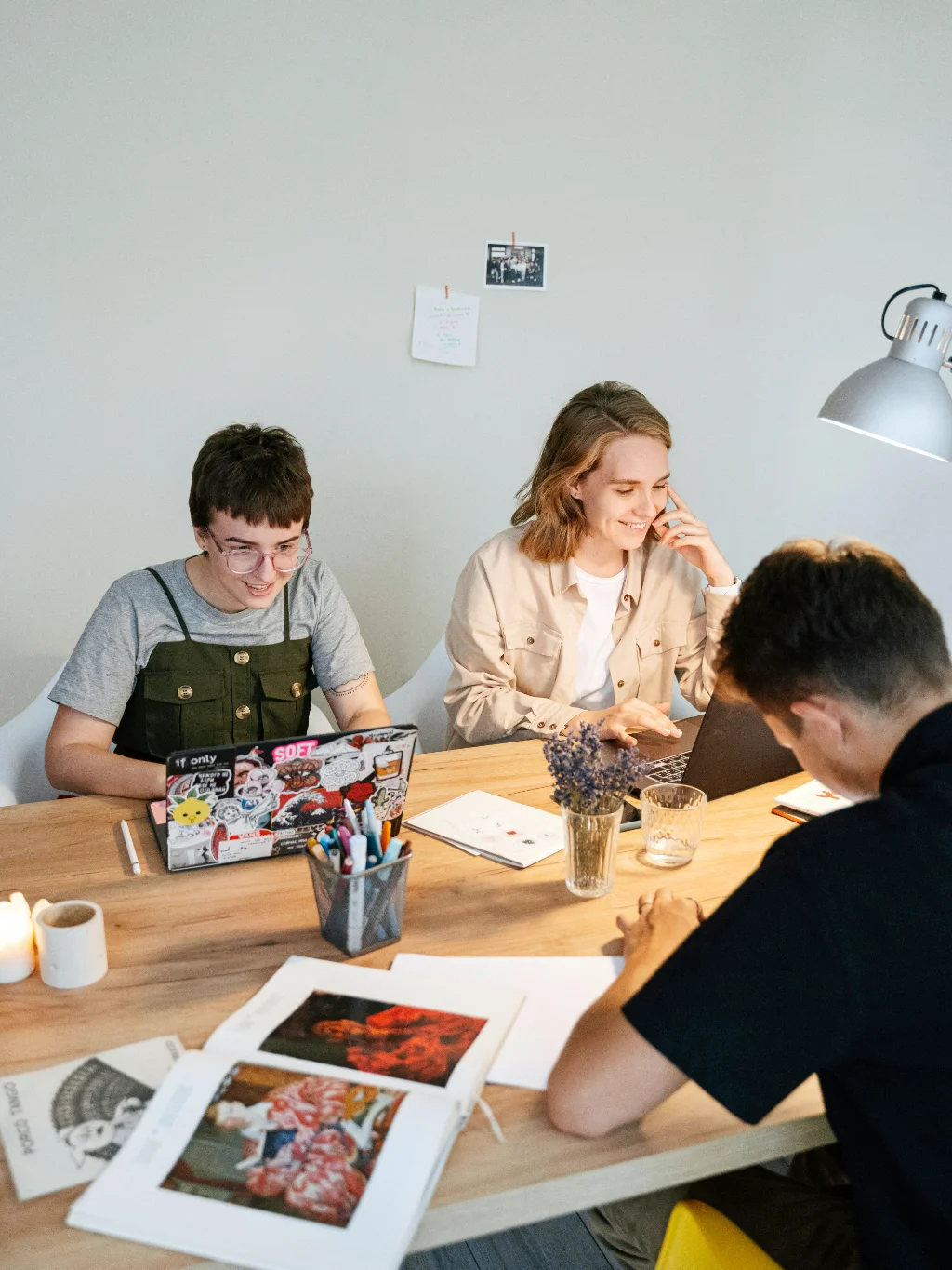 OrbyteTech team strategizing and planning